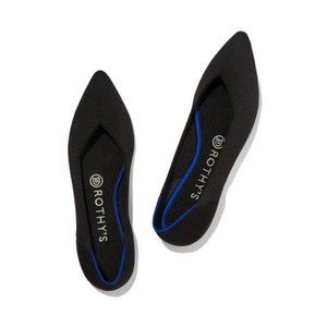 Rothy's Black Pointed Toe Flats